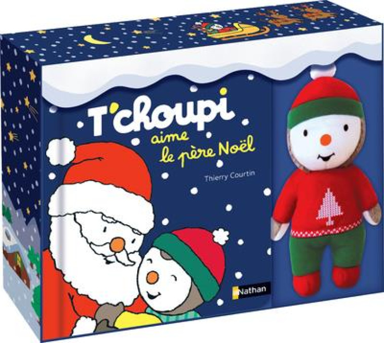 COFFRET: T'CHOUPI AIME LE PERE NOEL - COURTIN THIERRY - NC