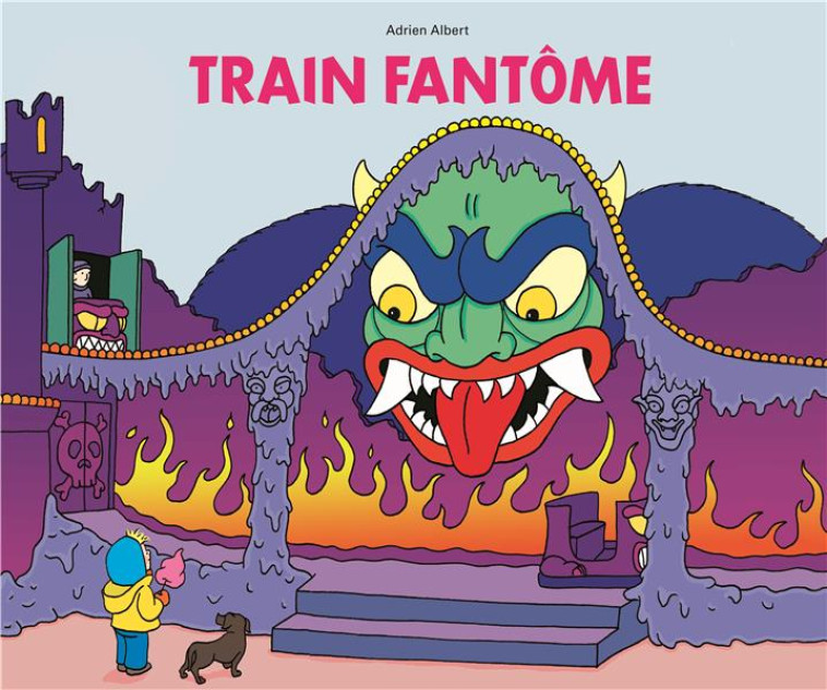 LE TRAIN FANTOME - ALBERT ADRIEN - Ecole des loisirs