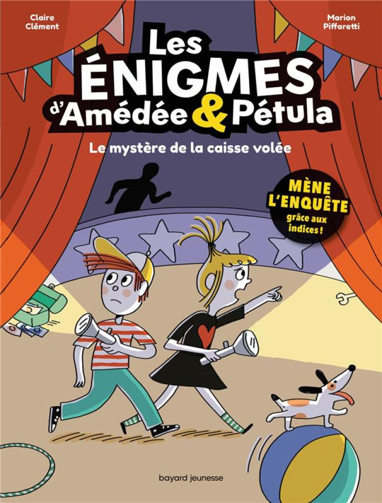 LES ENIGMES D'AMEDEE ET PETULA, TOME 01 - CLEMENT/PIFFARETTI - BAYARD JEUNESSE