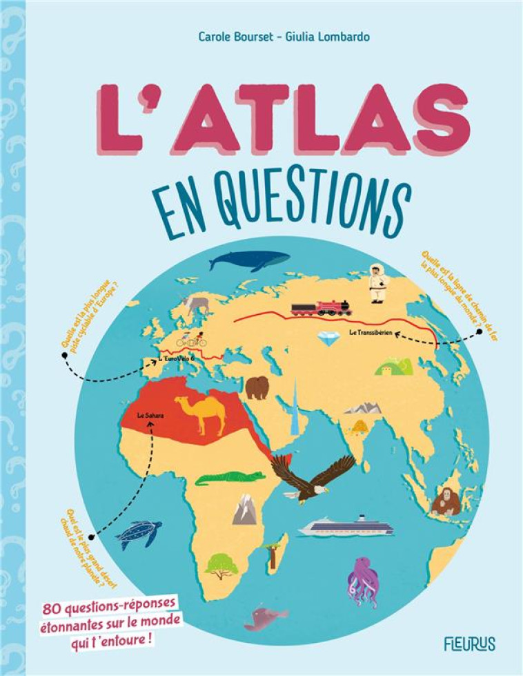 L-ATLAS EN QUESTIONS - BOURSET/LOMBARDO - FLEURUS