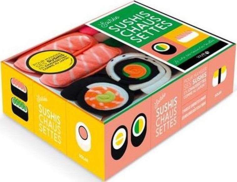 COFFRET SOIREE SUSHIS CHAUSSETTES - COLLECTIF - NC