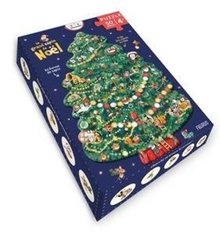 PUZZLE - LE GRAND SAPIN DE NOEL (50 PIECES) - OCKTO-LAMBERT FABIEN - NC