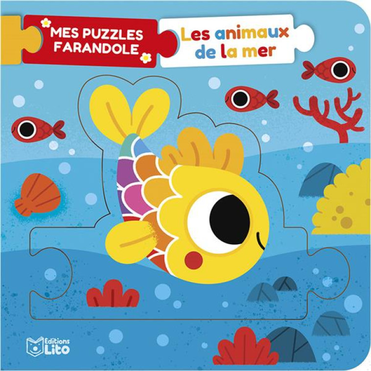 MES PUZZLES FARANDOLE - LES ANIMAUX DE LA MER - XXX - LITO