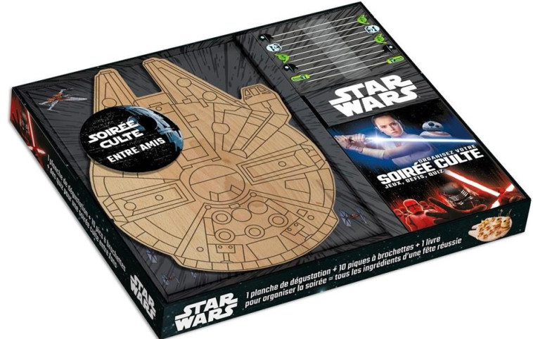 COFFRET SOIREE CULTE ENTRE AMIS STAR WARS - PLAYBAC EDITIONS - PRISMA