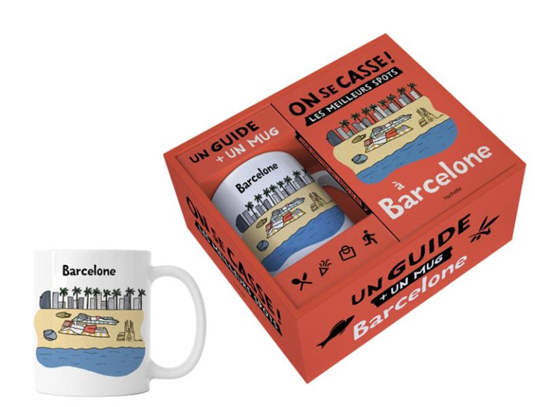 COFFRET ON SE CASSE A BARCELONE - GAZENGEL ELISE - HACHETTE