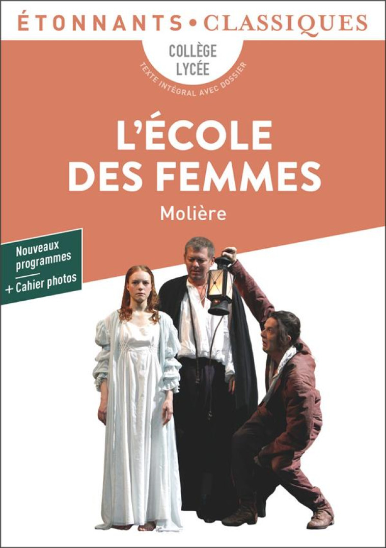 L'ECOLE DES FEMMES - MOLIERE - FLAMMARION