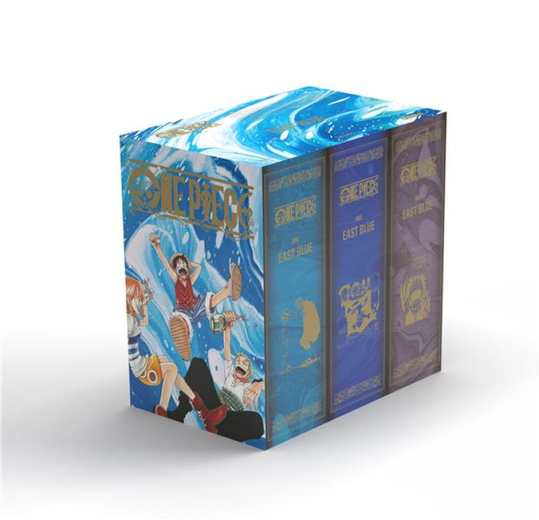 ONE PIECE - COFFRET VIDE EAST BLUE (TOMES 01 A 12) - ODA EIICHIRO - NC