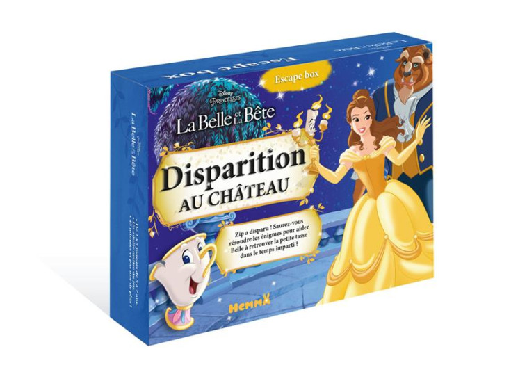 DISNEY LA BELLE ET LA BETE ESCAPE BOX - DISPARITION AU CHATEAU - COLLECTIF - NC