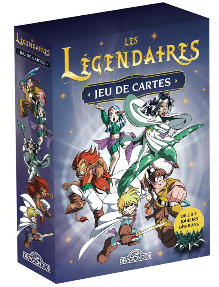 LES LEGENDAIRES - JEU DE CARTES - KRIEF/DELCOURT - NC