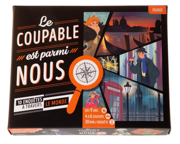 LE COUPABLE EST PARMI NOUS. 10 ENQUETES A TRAVERS LE MONDE - XXX - NC