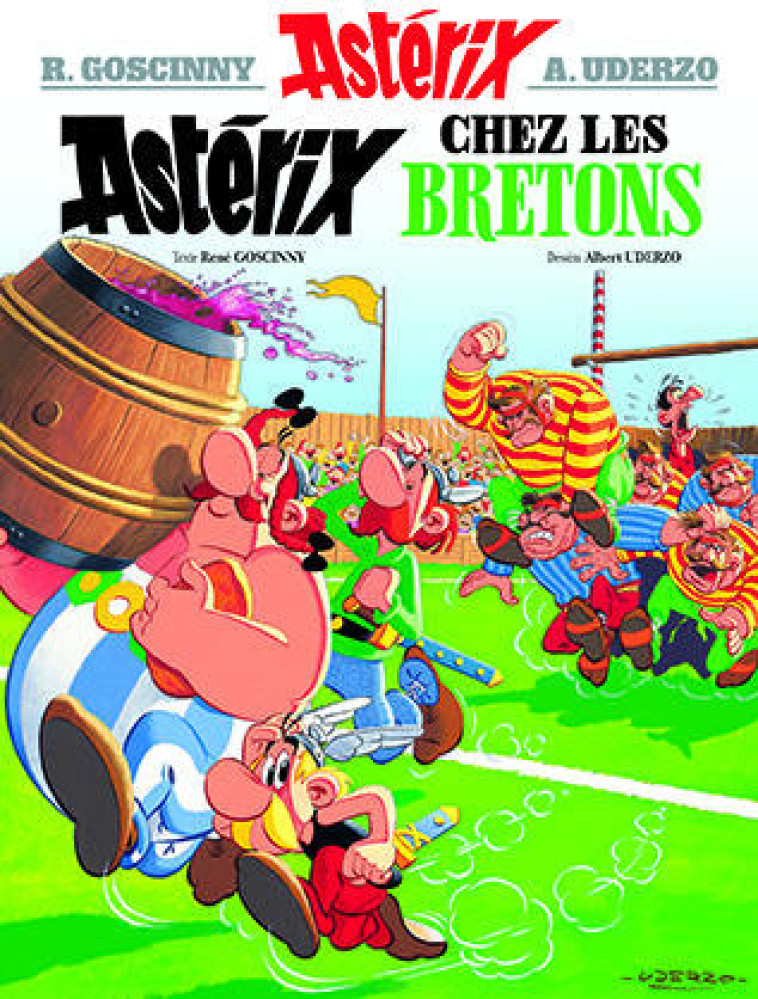 ASTERIX - T08 - ASTERIX - ASTERIX CHEZ LES BRETONS - N 8 - GOSCINNY/UDERZO - HACHETTE