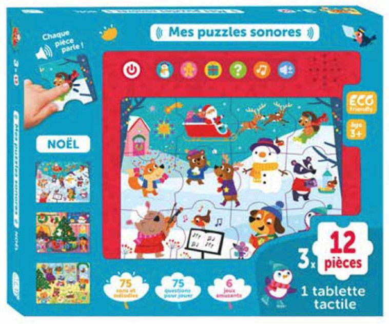 MES PUZZLES SONORES - NOEL - COLLECTIF - NC