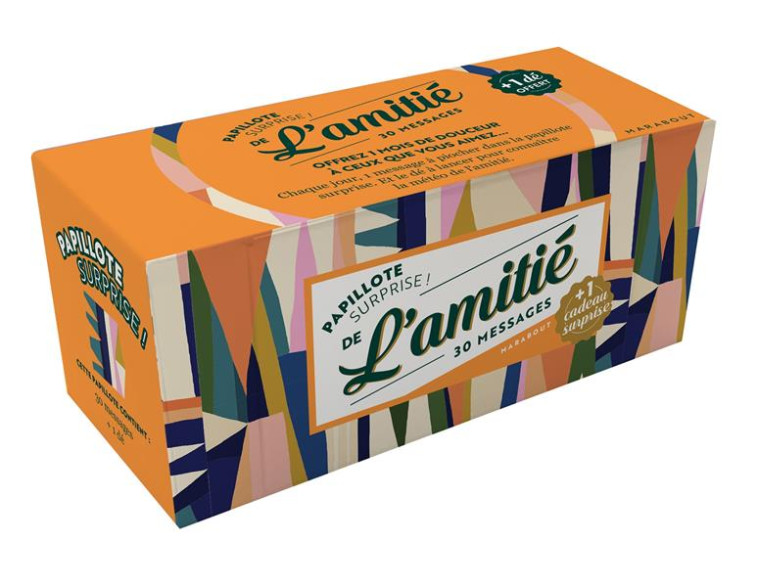 COFFRET - LES PAPILLOTES DE L-AMITIE - COLLECTIF - MARABOUT