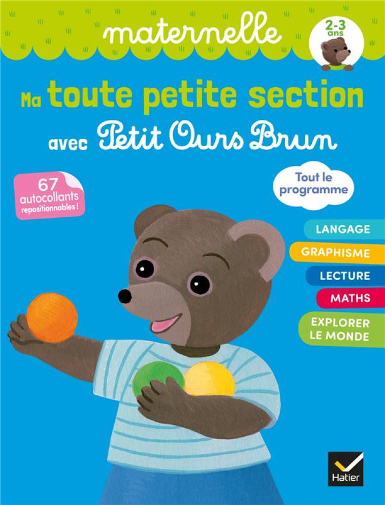 MA TOUTE PETITE SECTION AVEC PETIT OURS BRUN - DOUTREMEPUICH - HATIER SCOLAIRE