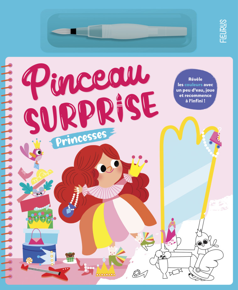 Pinceau surprise - Princesses - Fleury Marine - FLEURUS