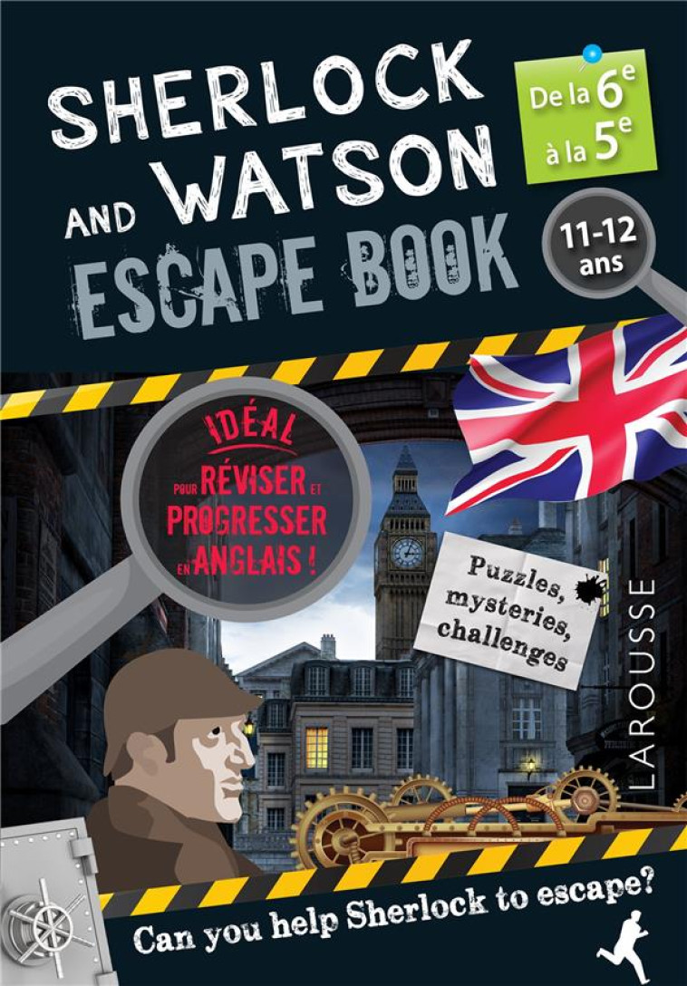 SHERLOCK ESCAPE BOOK SPECIAL 6E/5E - SAINT-MARTIN GILLES - LAROUSSE