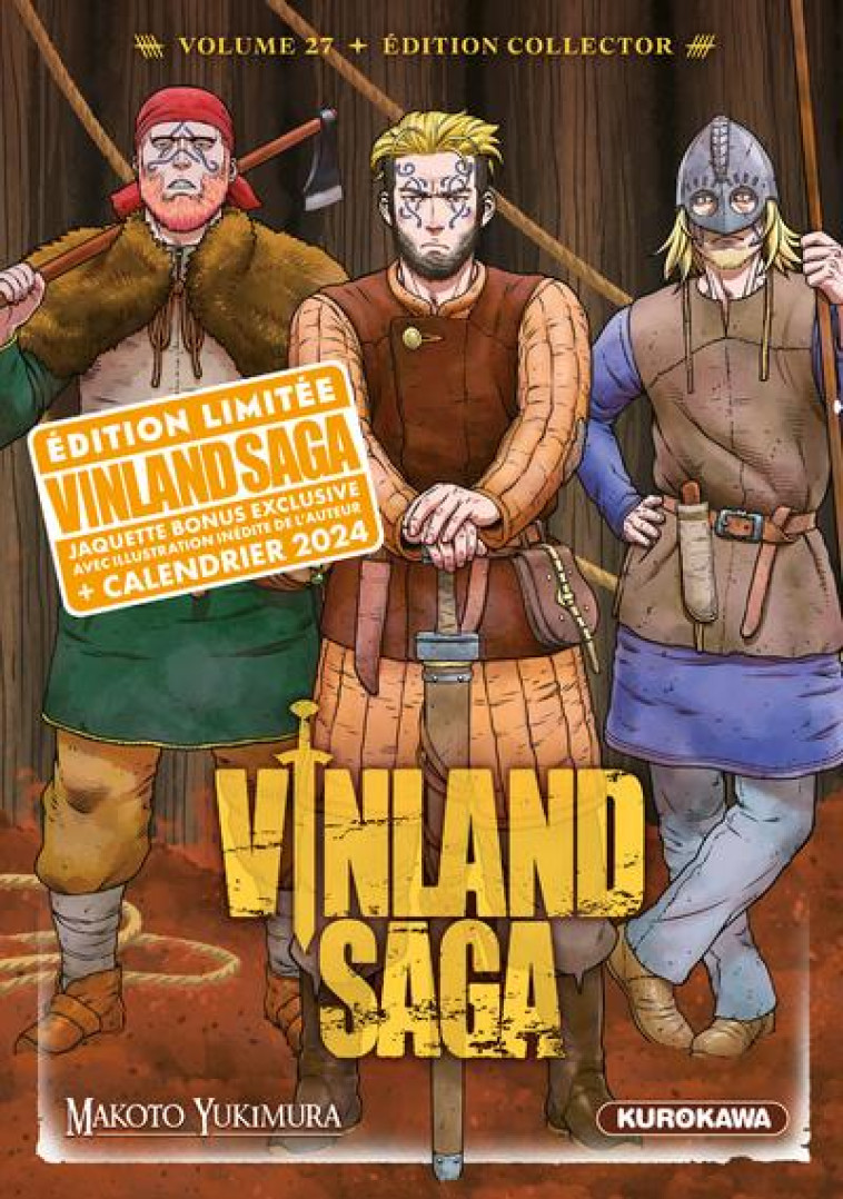 VINLAND SAGA - TOME 27 - COLLECTOR - YUKIMURA MAKOTO - 48H BD