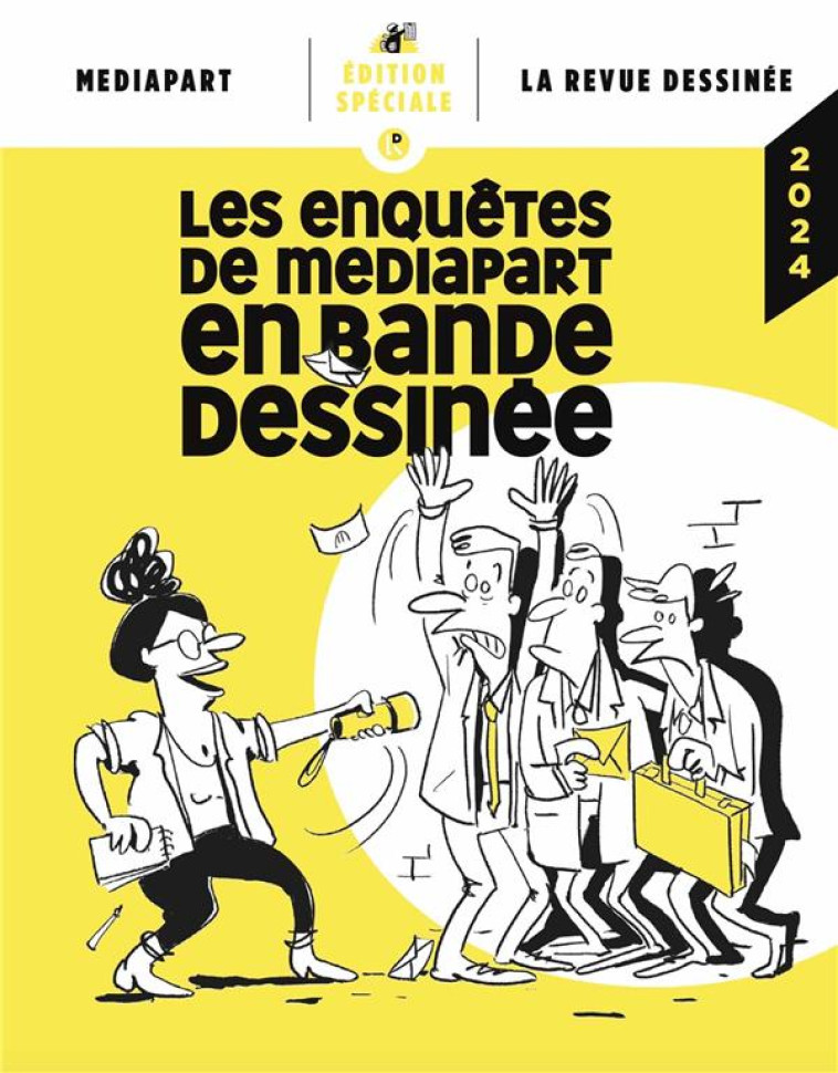 LES ENQUETES DE MEDIAPART EN BD 2024 - COLLECTIF - REVUE DESSINEE