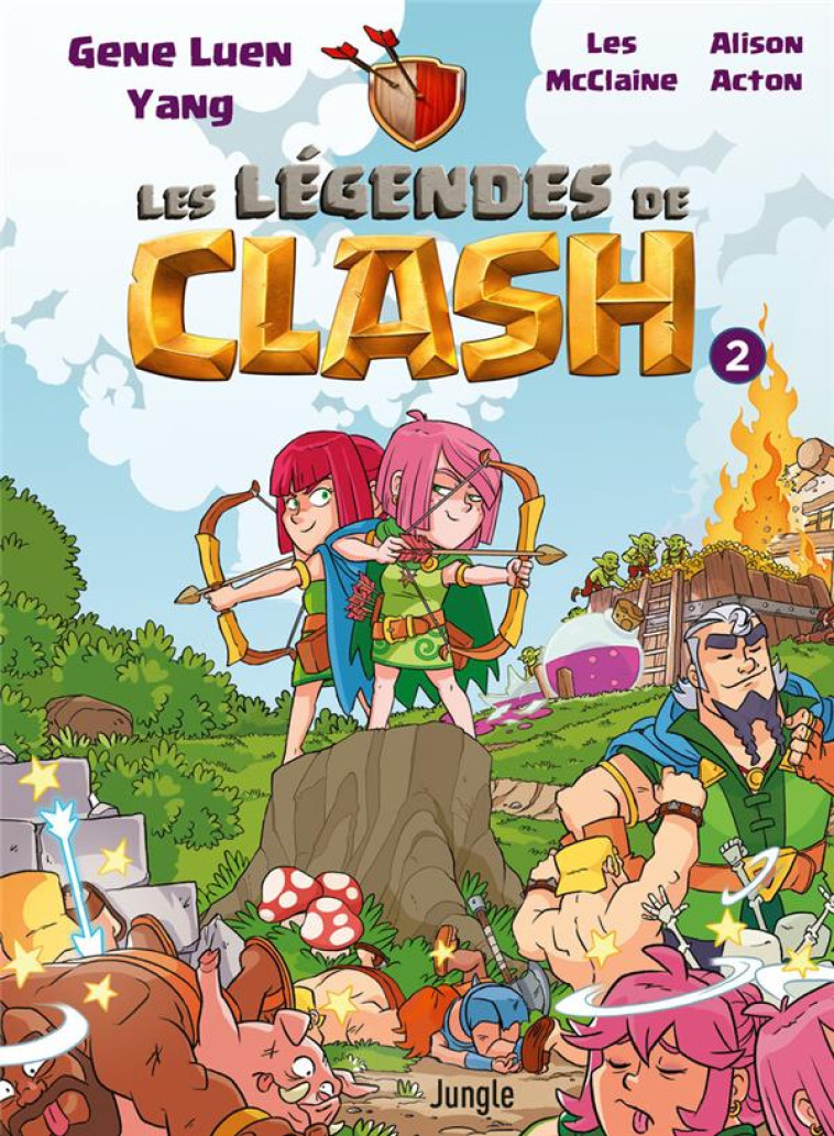 LES LEGENDES DE CLASH - TOME 2 - LUEN YANG/MCCLAIN - CASTERMAN