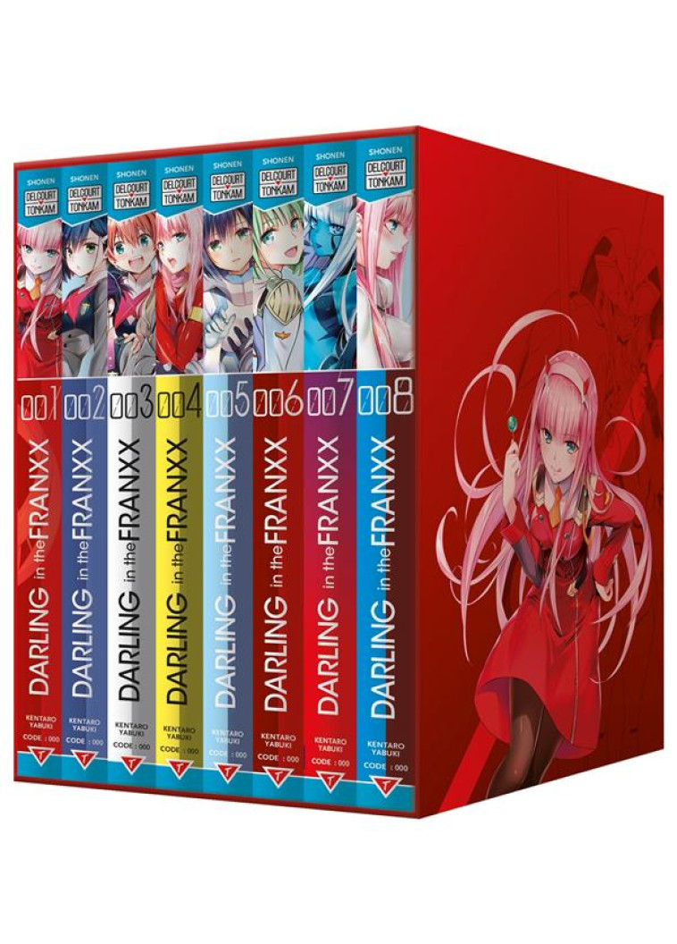 DARLING IN THE FRANXX - COFFRET INTEGRALE - YABUKI KENTARO - DELCOURT