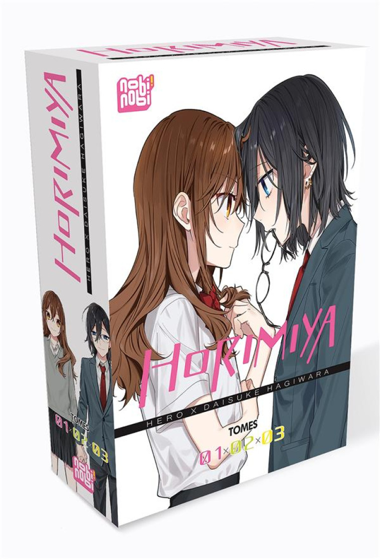 HORIMIYA COFFRET T01 A T03 - HAGIWARA/HERO - NOBI NOBI