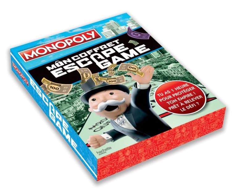 HASBRO GAMING / MONOPOLY - MON COFFRET ESCAPE GAME - XXX - HACHETTE