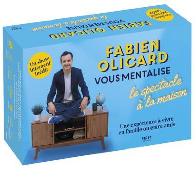 COFFRET FABIEN OLICARD VOUS MENTALISE - LE SPECTACLE A LA MAISON - OLICARD FABIEN - NC