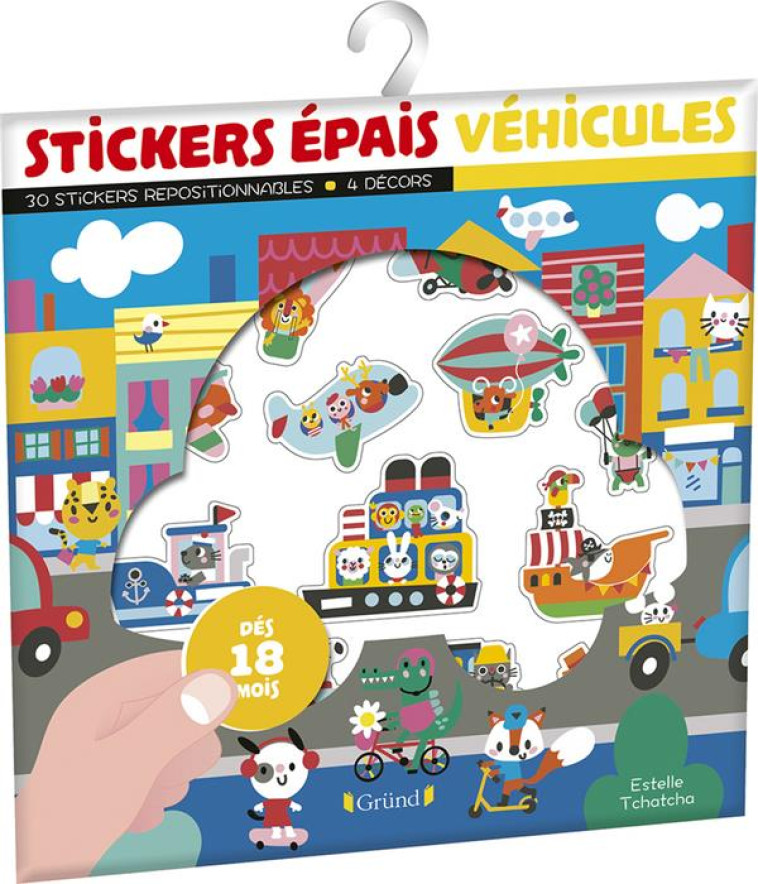 STICKERS EPAIS - VEHICULES - TCHATCHA ESTELLE - NC