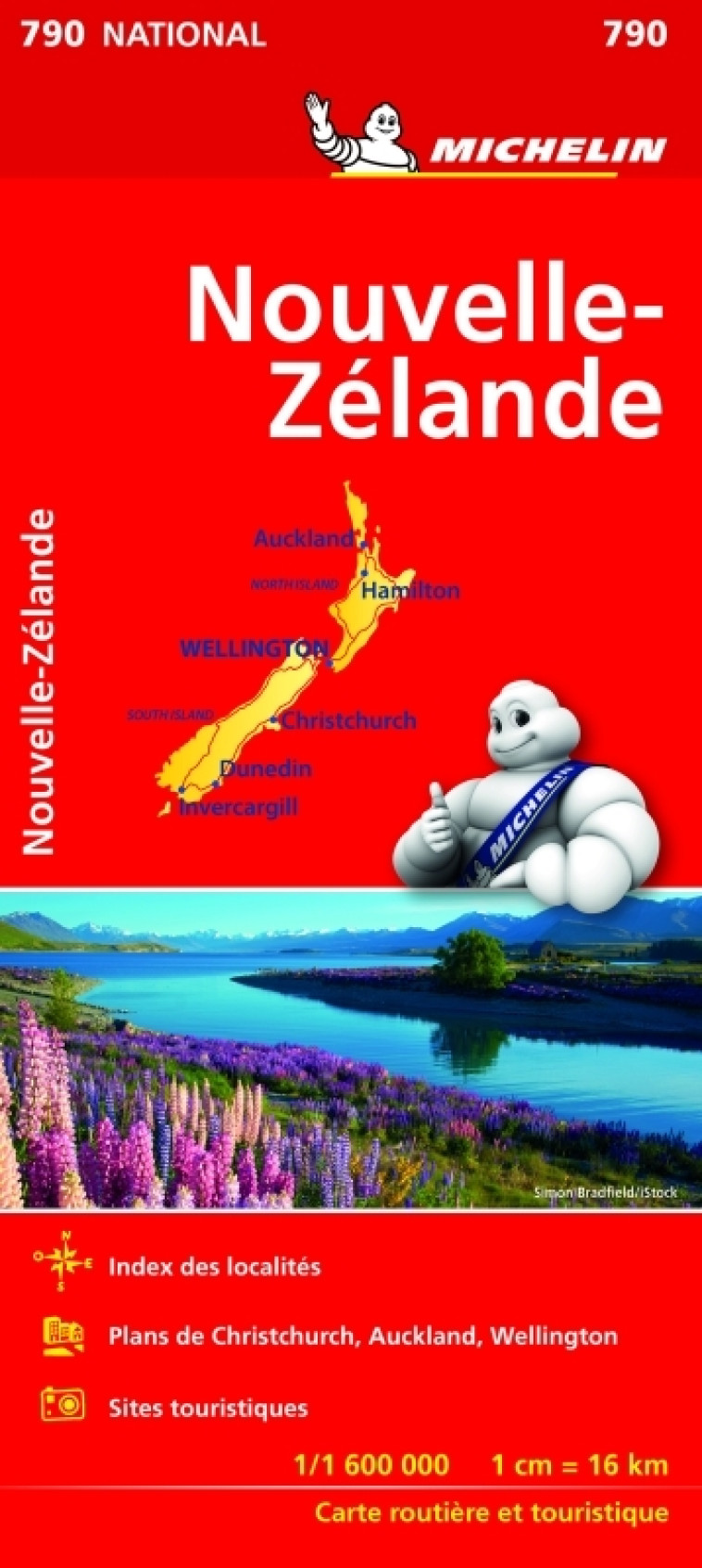 CARTE NATIONALE MONDE - CARTE NATIONALE NOUVELLE-ZELANDE / NIEUW-ZEELAND - XXX - MICHELIN