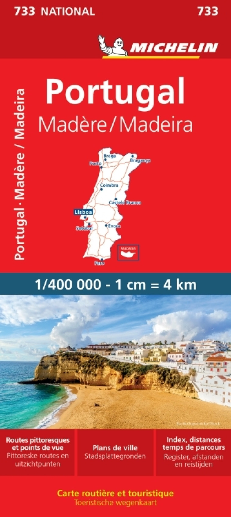 CARTE NATIONALE EUROPE - CARTE NATIONALE PORTUGAL, MADERE - XXX - MICHELIN