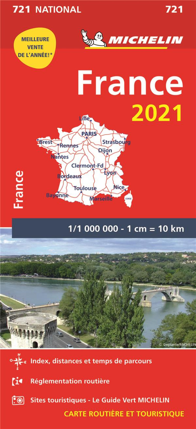 CARTE NATIONALE FRANCE 2021 - XXX - MICHELIN