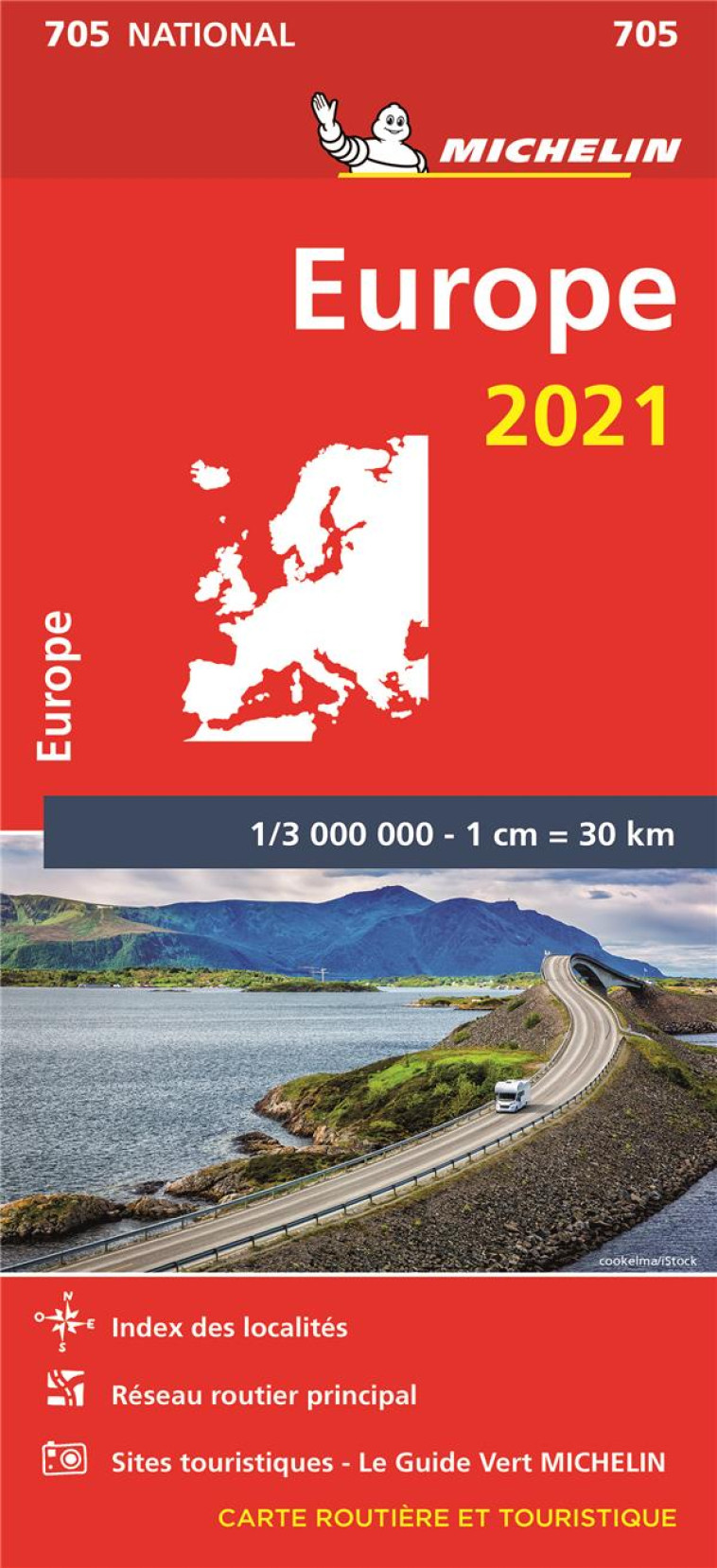 CARTE NATIONALE EUROPE 2021 - XXX - MICHELIN