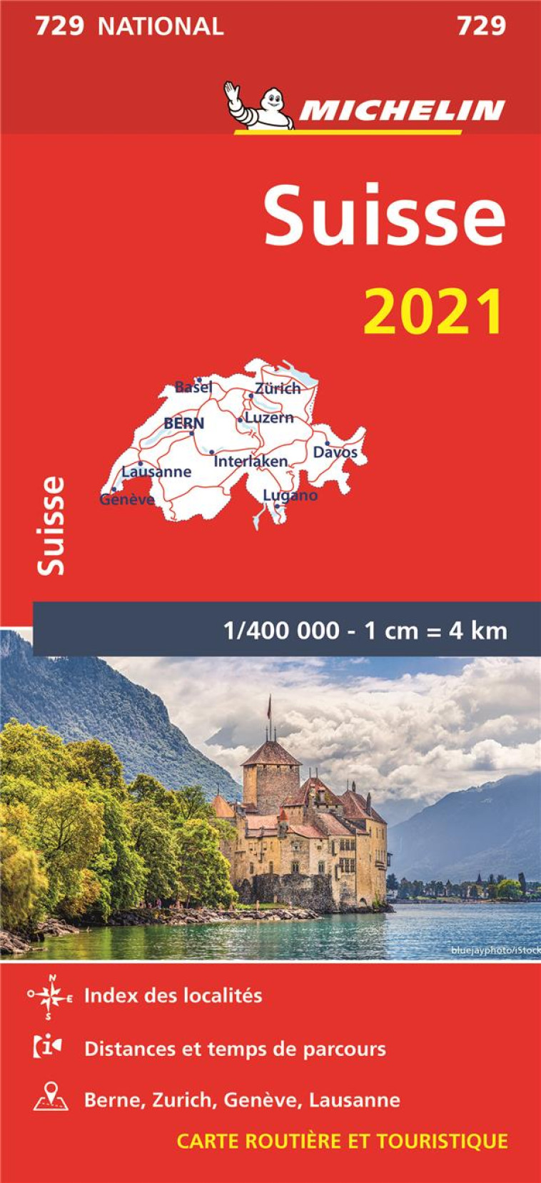 CARTE NATIONALE EUROPE - CARTE NATIONALE SUISSE 2021 - XXX - MICHELIN