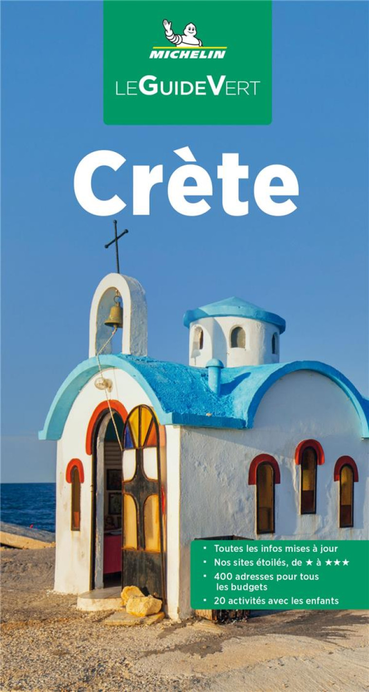 GUIDES VERTS EUROPE - GUIDE VERT CRETE - XXX - MICHELIN