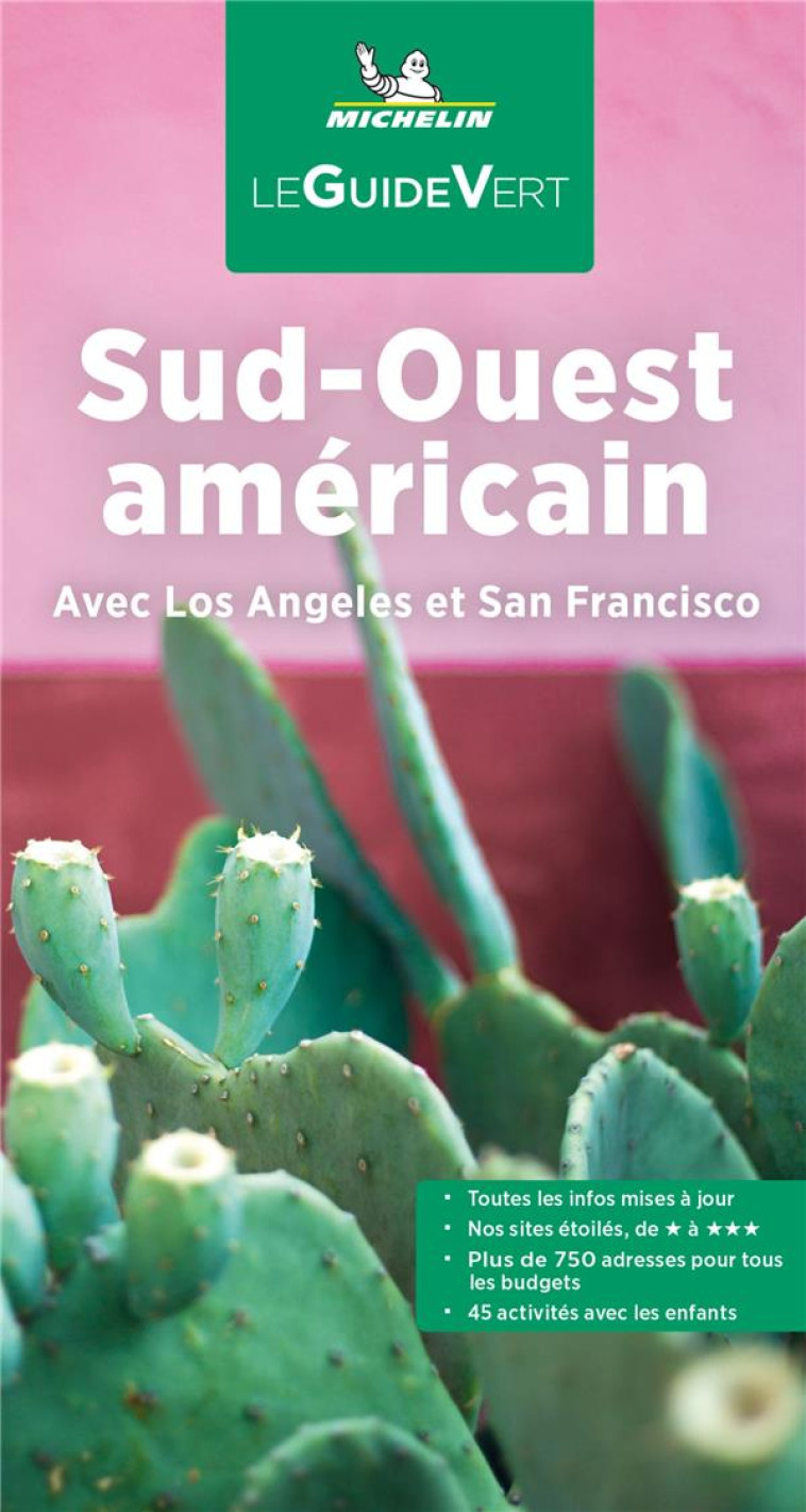 GUIDES VERTS MONDE - GUIDE VERT SUD-OUEST AMERICAIN - XXX - MICHELIN