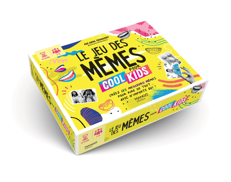 LE JEU DES MEMES POUR COOL KIDS - CREEZ LES MEILLEURS MEMES POUR RIRE DE TOUT AVEC NIMPORTE QUI ! - Anna Toumazoff - MANGO