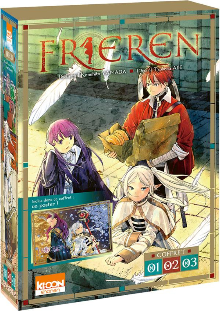 COFFRET FRIEREN VOL. 1 A 3 - YAMADA/ABE - KI-OON