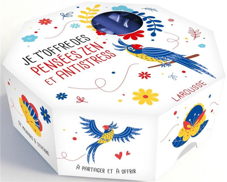 JE T-OFFRE DES PENSEES ZEN ANTISTRESS - XXX - LAROUSSE