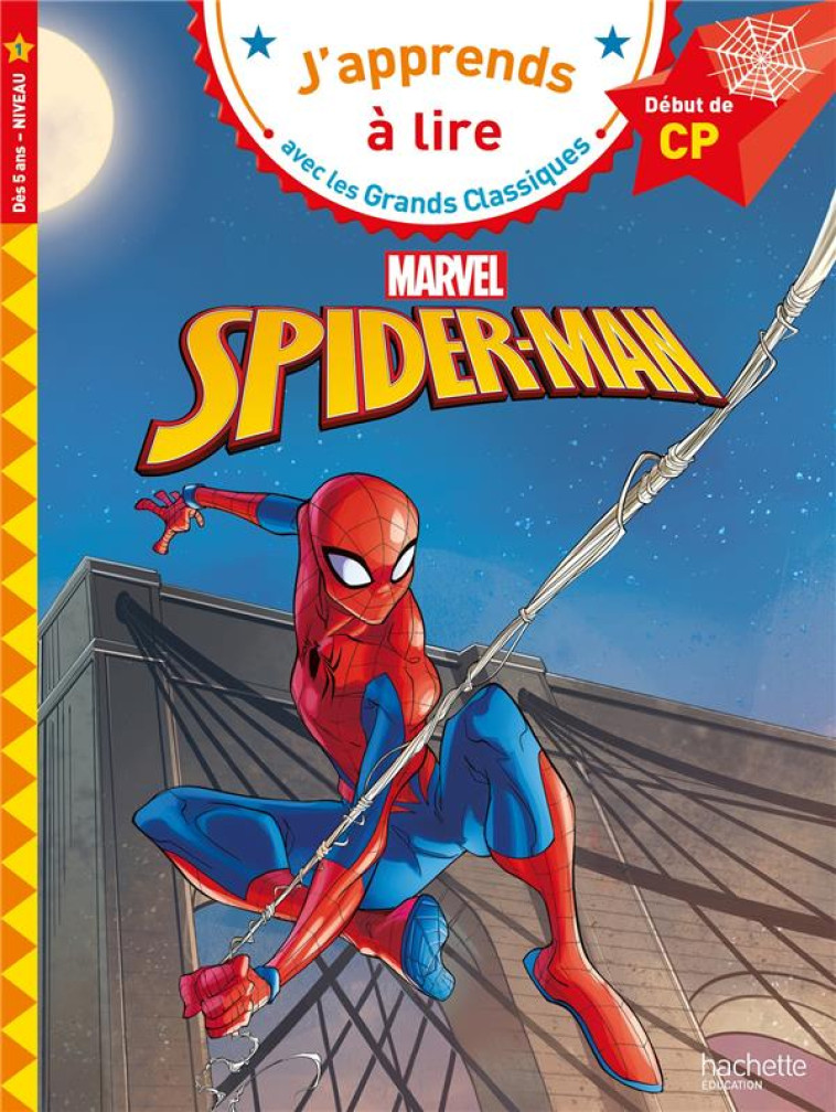 DISNEY MARVEL - SPIDER-MAN CP NIV. 1 - ALBERTIN ISABELLE - HACHETTE