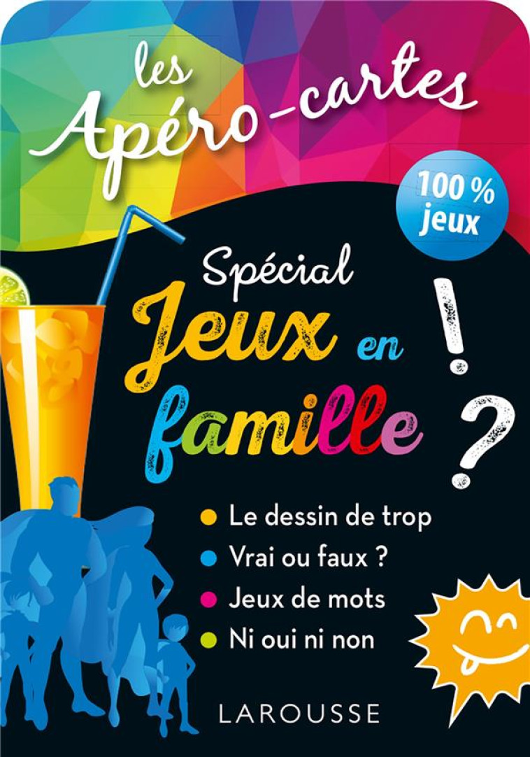 APERO-CARTES SPECIAL JEUX EN FAMILLE - COLLECTIF - NC