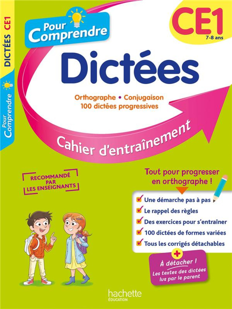 POUR COMPRENDRE DICTEES CE1 - BERLION/COLLET - HACHETTE