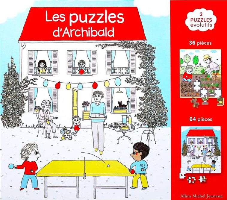 ARCHIBALD - T14 - ARCHIBALD - LES PUZZLES D-ARCHIBALD - MARTIN PAULINE - NC