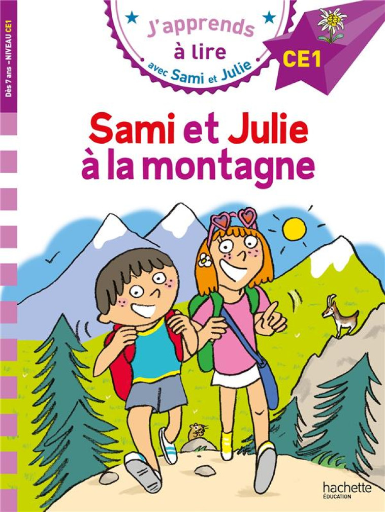 SAMI ET JULIE CE1  SAMI ET JULIE A LA MONTAGNE - BONTE/MASSONAUD - HACHETTE