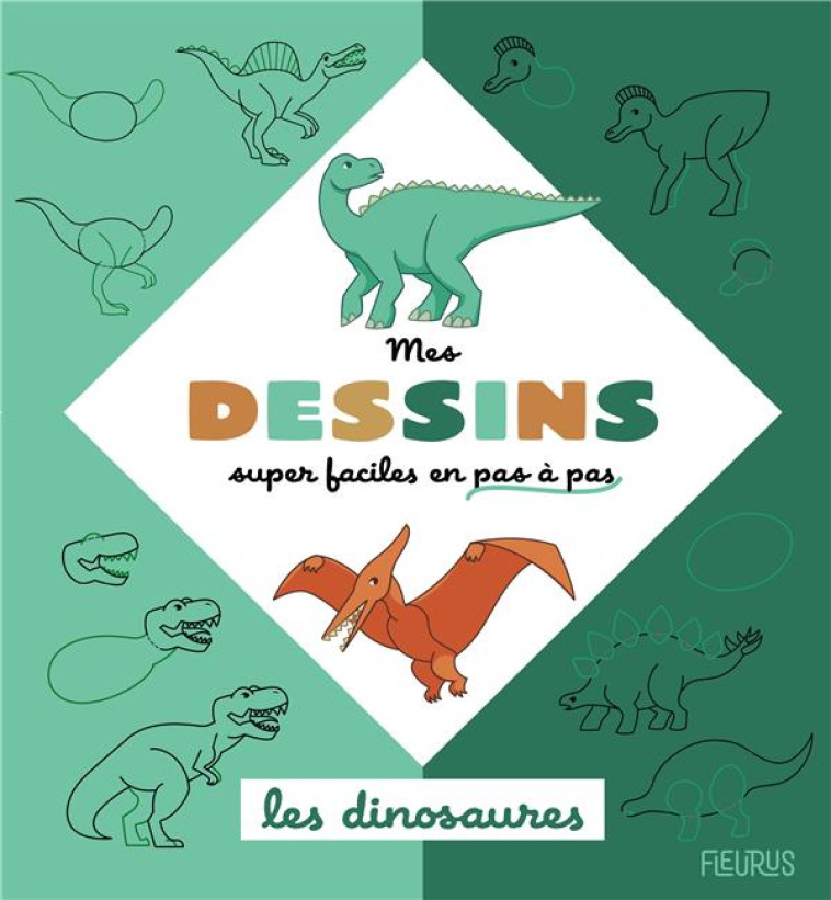 LES DINOSAURES - GUINETON/ALCOUFFE - FLEURUS