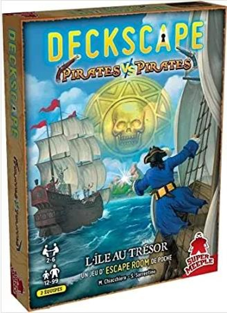 PIRATES VS PIRATES - L-ILE AU TRESOR - VOL08 - DECKSCAPE - CHIACCHIERA - NC