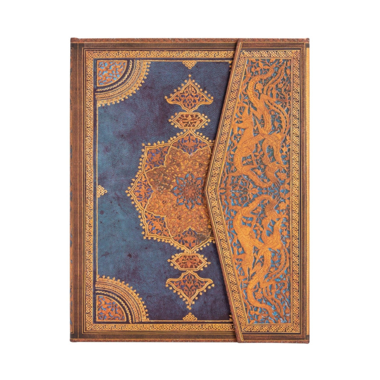 CARNET A COUVERTURE RIGIDE SAFAVIDE INDIGO - ULTRA - LIGNE - 144 P. - XXX - PAPERBLANKS