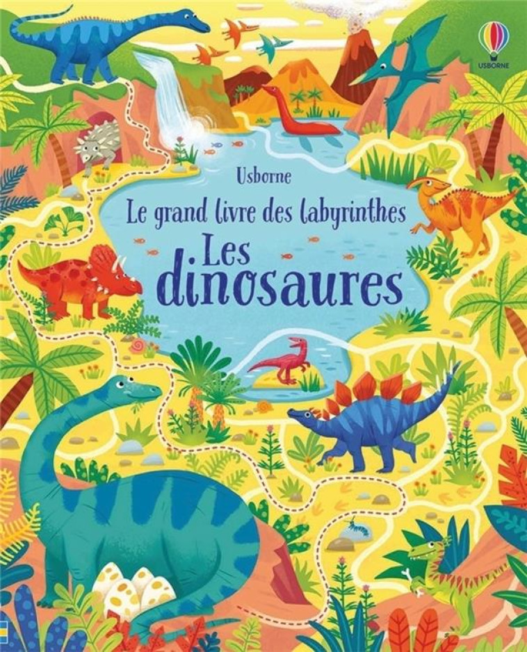 LES DINOSAURES - LE GRAND LIVRE DES LABYRINTHES - SMITH/DANILOVA/RUMIZ - NC