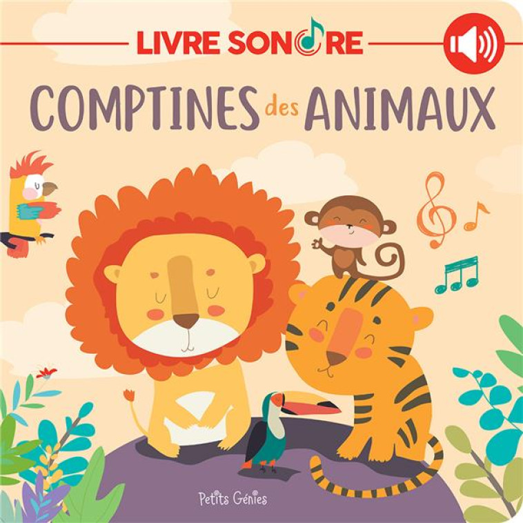 COMPTINES DES ANIMAUX - LIVRE SONORE - COLLECTIF - NC