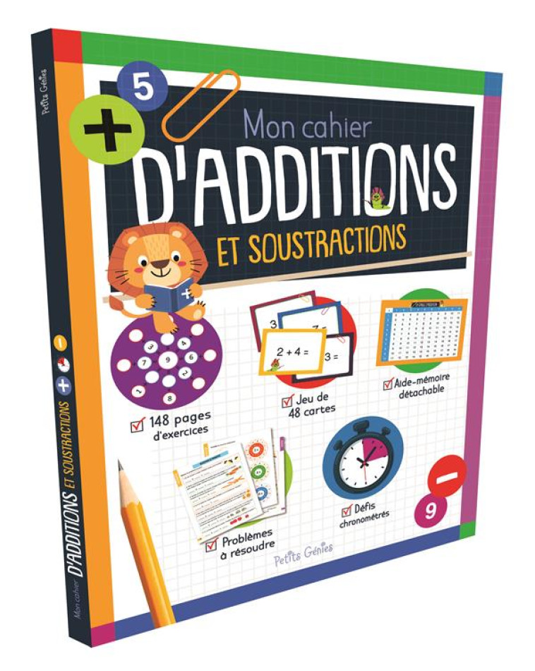 MON CAHIER D-ADDITIONS ET DE SOUSTRACTIONS - BARBEAU FLORENCE - NC