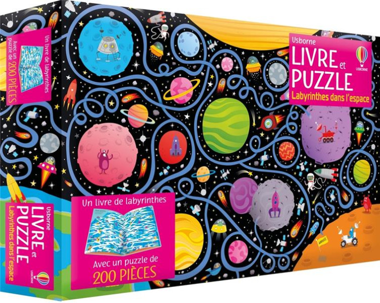 LABYRINTHES DANS L-ESPACE - COFFRET LIVRE ET PUZZLE - THE BOY FITZ HAMMOND - NC